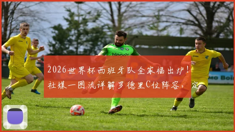 2026世界杯西班牙队全家福出炉!社媒一图流详解罗德里C位阵容,定妆照站位解析